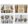 Roccobimbo Tovaglietta Beer 31 x 45 Cm di Rocco Bimbo