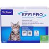 Effipro Spot-On Gatto 4 Pipette 50 mg