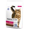 PERFECT FIT Adult 1+ Alimento secco completo ricco di manzo per gatti adulti 7kg
