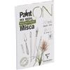 Clairefontaine 976120C Blocco collato PaintON Multitecnica - 15 fogli Carta da disegno multitecnica a grana leggermente rugosa - Bianco - A5 14,8x21 cm 250g