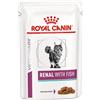 Royal Canin Italia SpA Veterinary Health Nutrition Wet Cat Renal Fish 12X85 G 12x85 g