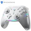 Machenike G5PRO Wireless Controller RGB, Joystick PC Gaming Hall Effect, Joystick Trigger, Tasti meccanici, Compatibile con PC/NS/TV/smartphone, TURBO, 5 Livelli di vibrazione, Bianco