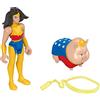 Mattel Dc comics DC League of Super-Pets Wonder Woman & PB, Giocattolo per Bambini 3+ Anni, HGL04