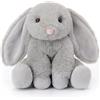 Apricot Lamb Peluche coniglietto animale di peluche perfetto per bambine e maschi (coniglietto grigio, 20 cm)
