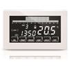 Fantini Cosmi CH193B Cronotermostato Touchscreen Retroilluminato Alimentato a 230V, Bianco