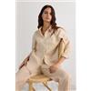 Intimissimi Camicia In Tela Di Lino The Pure Linen Naturale