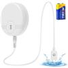 Erdiegle Rilevatore di perdite d'acqua, Sensore allagamento ,Sensore acqua con Batteria 135dB allarme rivelatore di allagamento per scantinati, bagni, lavanderie, cucine, garage e soffitte (1 pack)