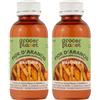 Grocer Planet - Aroma Naturale Fior d'Arancio | 2 Flaconi da 75g | Ideale per Pastiera Napoletana e Dolci