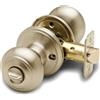 Copper Creek CK2030PB Colonial privacy Door knob, in ottone lucido
