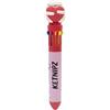 Grupo Erik Ketnipz Penna Multicolore 10 Colori a Scatto con Topper 3D