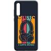 Mixroom - Cover Custodia Back Case in TPU Silicone Morbida per Huawei P20 PRO Fantasia I Love Music N1079