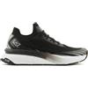 EA7 scarpe EA7 Crusher sonic knit nero/argento