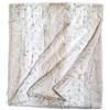 Peri Home Coperta in finta pelliccia leopardata, super morbida, per camera da letto, 127 x 152 cm, coperta pelosa, comoda, calda e accogliente, in peluche, per letto, divano, colore: avorio