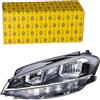 HELLA 1LB 013 924-031 FF/Alogeno Faro principale - per es. VW Golf VII (5G1, BQ1, BE1, BE2) - ECE - per veicolo circolazione Sx - Sx