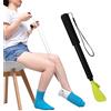 wefaner Supporto per calze, per anziani, dispositivo Easy On Easy Off per indossare calze e rimuovere calze o calze, per uomini e donne con mobilità ridotta