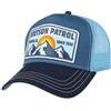 Stetson Cappellino Trucker Patrol Donna/Uomo - Snapback, con visiera, visiera estate/inverno - Taglia unica blu