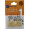 Bricard 9091 gioco 2 Lucchetto 40 mm si entrouvrant