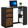 Furinno Scrivanie per Computer, Legno, Brown