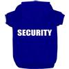 Izefia Felpe con Cappuccio per Cani con Stampa di Security Abbigliamento per Cani con Felpa Caldo Maglione Cappotto in Cotone per Cani di Piccola Taglia(Blu, XXXL)