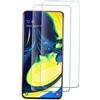 Sconosciuto Pellicola protettiva in vetro temperato infrangibile per Samsung Galaxy A80/A90, colore bianco, confezione da 2
