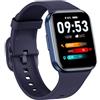 WalkerFit A1 Smartwatch Donna Uomo, Fitness Tracker Orologio con Monitor de Frecuencia Cardíaca/Presión Arterial /SpO2,1,7 Impermeable Cardiofrequenzimetro da Polso per iOS/Android, Azul