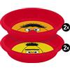 Sesamstrasse Sesame Street 2022 - Set di 4 ciotole per cereali, 300 ml