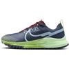 NIKE W React Pegasus Trail 4, Basso Donna, Platinum Violet Luminous Green, 36.5 EU