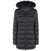 RefrigiWear Piumino Invernale Modello Long Mead Fur Jacket Nero