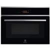 ELECTROLUX Forno Microonde da Incasso Serie 600 EVM8E08X con Grill Capacità 42 Litri Potenza 1000 Watt Colore Nero