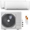 CLIMATIZZATORE DUAL 9+12 GAS R-32 FULL DC INVERTER INVISIBLE DISPLAY BY MIDEA A++A+/+ WI-FI READY LINEA 2024