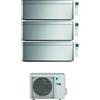 Daikin CONDIZIONATORE DAIKIN STYLISH TOTAL SILVER WI-FI TRIAL SPLIT 7000+7000+7000 BTU INVERTER GAS R-32 3MXM40N A+++
