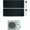 Daikin CONDIZIONATORE DAIKIN STYLISH TOTAL BLACK WI-FI DUAL SPLIT 15000+15000 BTU INVERTER GAS R-32 2MXM50A A+++