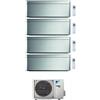 Daikin CONDIZIONATORE DAIKIN QUADRI SPLIT STYLISH 9000+9000+9000+12000 BTU SILVER WIFI INVERTER 4MXM80A A+++