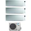 Daikin CONDIZIONATORE DAIKIN EMURA 3 TRIAL SPLIT 7000+7000+7000 BTU BIANCO WIFI INVERTER 3MXM40A A+++
