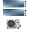 Daikin CONDIZIONATORE DAIKIN EMURA 3 DUAL SPLIT 12000+15000 BTU SILVER WIFI INVERTER 2MXM50A A+++