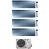 Daikin CONDIZIONATORE DAIKIN EMURA 3 QUADRI SPLIT 7000+7000+7000+12000 BTU SILVER WIFI INVERTER 4MXM80A9 A+++