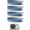 Daikin CONDIZIONATORE DAIKIN EMURA 3 QUADRI SPLIT 7000+7000+9000+15000 BTU SILVER WIFI INVERTER 4MXM80A9 A+++