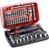 Facom R2NANO.PG - Set utensili da lavoro inserti 1/4" e set chiavi a bussola per avvitatura 38 pz.