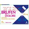 Brufen dolore orale grat 24 bustine 40 mg