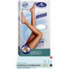 Sauber gambaletto open toe maglia microrete 70 den colore neutro beige taglia 4 linea classica