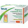 Teva Magnesio potassio plus teva 24 bustine senza zuccheri aromaagrumi