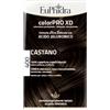Euphidra colorpro xd 400 castano gel colorante capelli in flacone + attivante + balsamo + guanti