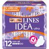 Lines Idea ultra assorbente giorno con ali 12 pezzi