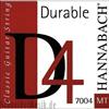 Hannabach Corde per chitarra classica Serie 7004 Durable D4 D4 corde per chitarra professionale ideale per chitarristi- Disponibile in 2 tensioni- Made In Germany-