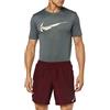 Nike Chllgr Short 7In BF Cpsl, Shorts Uomo, Night Maroon/Reflective Silv, S