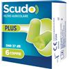 Scudo PLUS Filtro Auricolare in Schiuma 12 pz Tappi per le orecchie