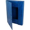Grafoplás Grafoplas - Cartella Progetti Foderata In Blu Con Dorso 5 Cm