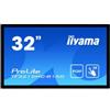 iiyama ProLite TF3215MC-B1AG - Monitor a LED - 32 (32 visualizzabile) - telaio aperto - touchscreen - 1920 x 1080 Full HD (1080p) @ 60 Hz - A-MVA3 - 500 cd/m² - 3000:1 - 8 ms - HDMI, VGA - nero