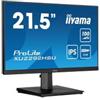 iiyama ProLite XU2292HSU-B6 - Monitor a LED - 22 (21.5 visualizzabile) - 1920 x 1080 Full HD (1080p) @ 100 Hz - IPS - 250 cd/m² - 1000:1 - 0.4 ms - HDMI, DisplayPort - altoparlanti - nero opaco