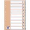 Dohe Basic-indice folio, 1 a 10, colore: grigio